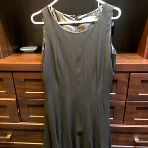 Calvin Klein black sheath dress